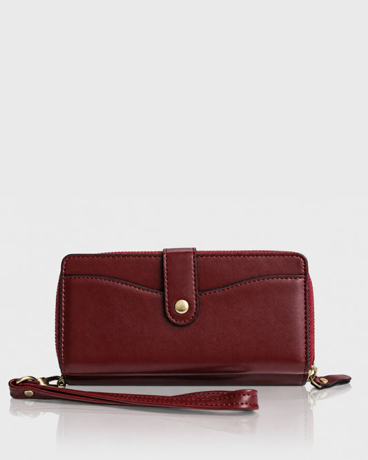 Funda Tipo Cartera con Cierre y Tarjetero