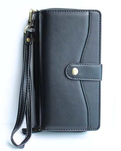 Funda Tipo Cartera con Cierre y Tarjetero
